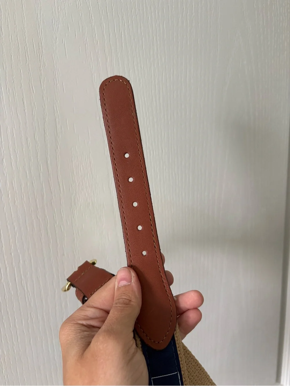 Palm Moon Ribbon Belt men’s size 44